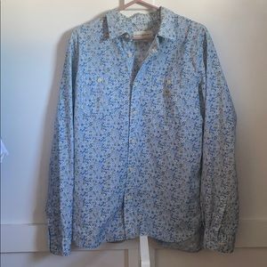 Ralph Lauren Flower Dress Shirt